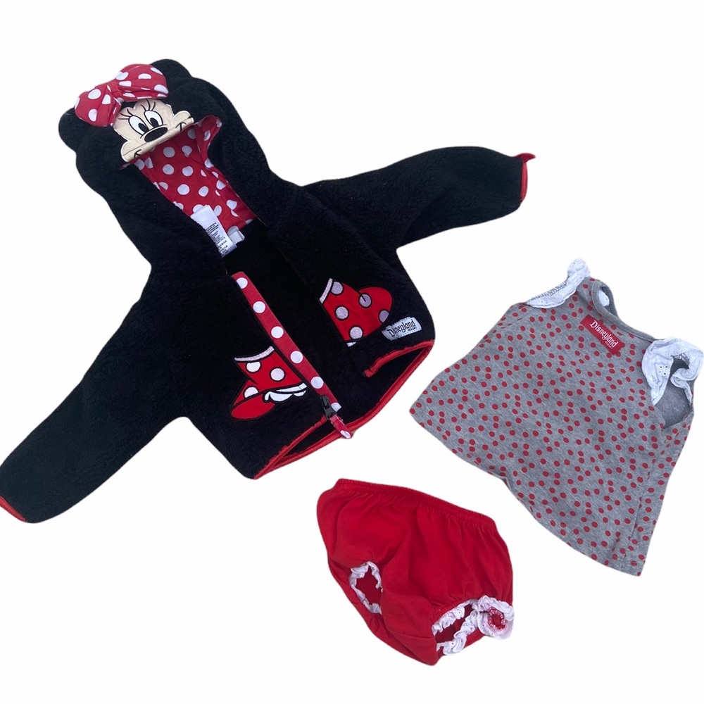 Minnie Mouse- Disney Parks- Fleece -3 months